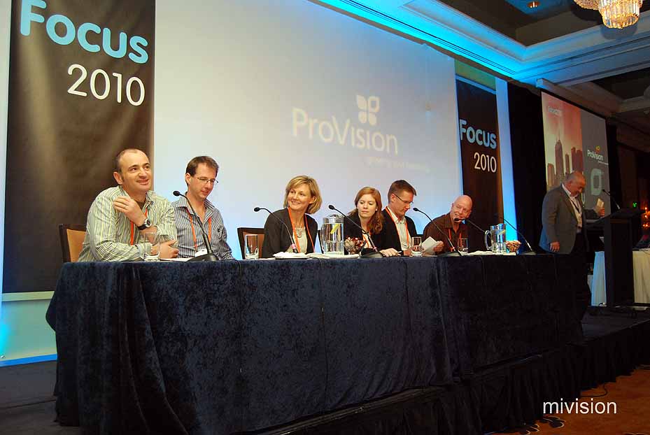 The ProVision Discussion Panel - Image 42 Provision Focus 2010 Congress Gallery (40)