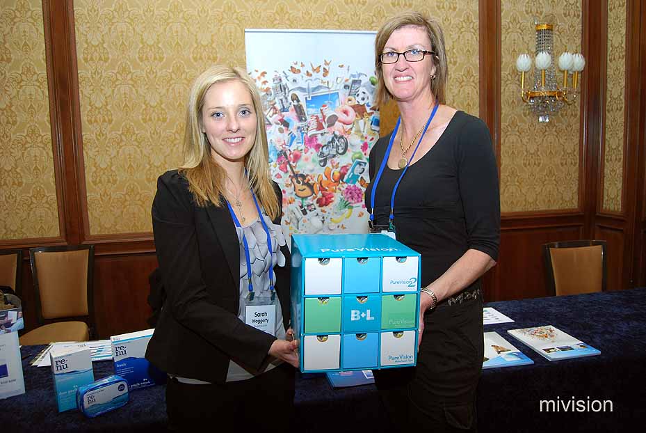 Sarah Haggerty and Rhonda Keen from Bausch and Lomb - Image 58 Provision Focus 2010 Congress Gallery (40)