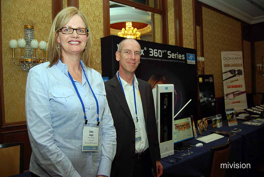 Lisa Jago and Pascal Toneatti from Essilor - Image 60 Provision Focus 2010 Congress Gallery (40)