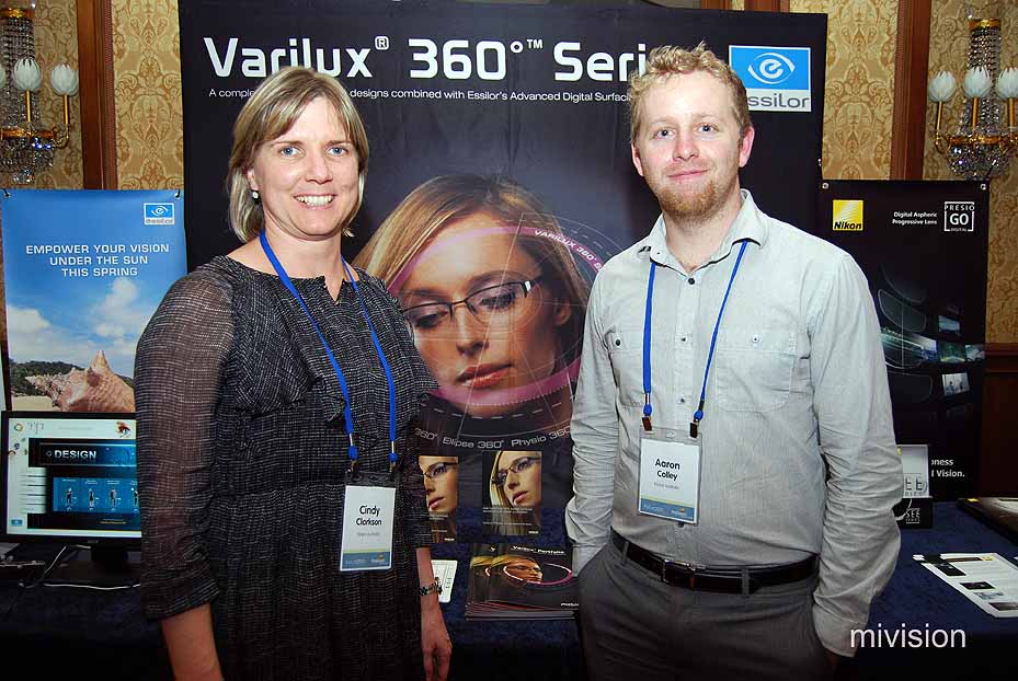 Cindy Clarkson and Aaron Colley from Essilor - Image 74 Provision Focus 2010 Congress Gallery (40)