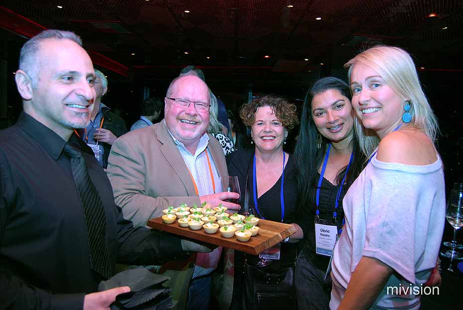 Michale Knipe, Gail Hoole and Gloria Rozario (Mondottica) with Tonia Mauch (Domani) at the Eureka SkyBar - Image 13 Provision Focus 2010 Congress Gallery (40)