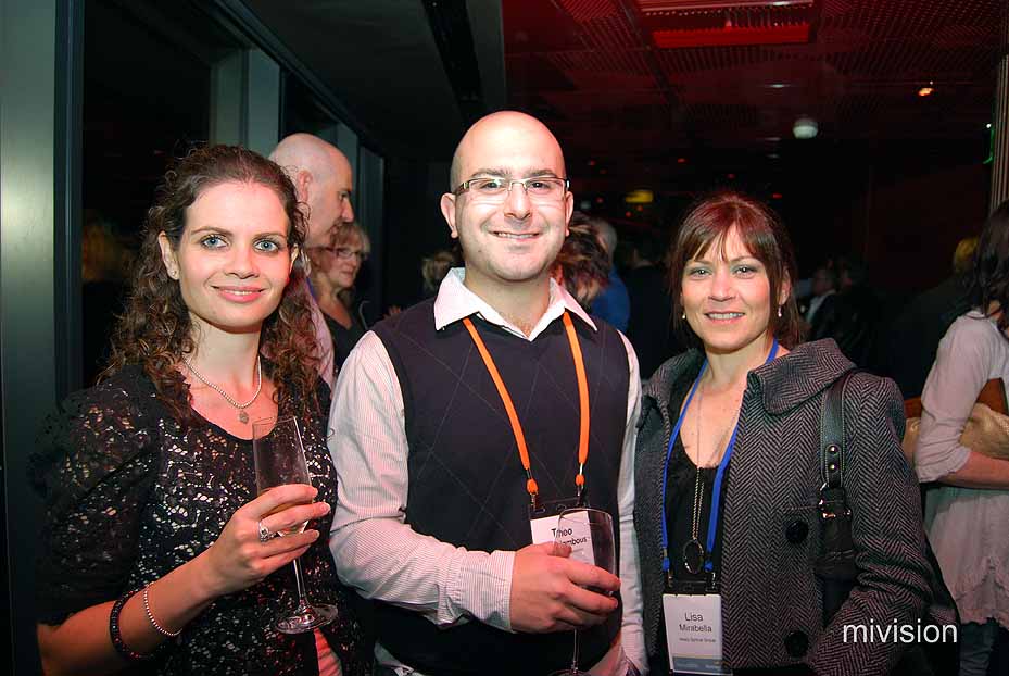 Elenoar and Theo Charalambous with Lisa Mirabella (Healy) - Image 16 Provision Focus 2010 Congress Gallery (40)