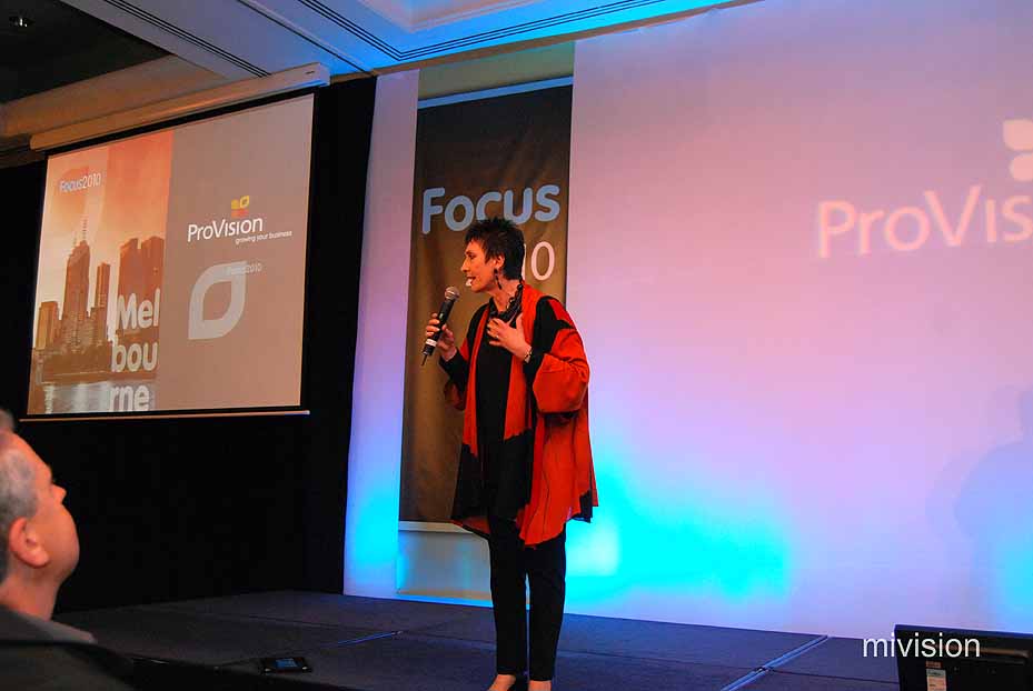 Australia's most in-demand female speaker and voice of Blinky Bill Robyn Moore - Image 26 Provision Focus 2010 Congress Gallery (40)