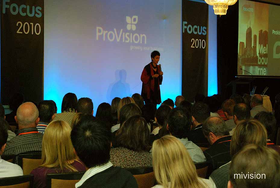 Australia's most in-demand female speaker and voice of Blinky Bill Robyn Moore - Image 28 Provision Focus 2010 Congress Gallery (40)