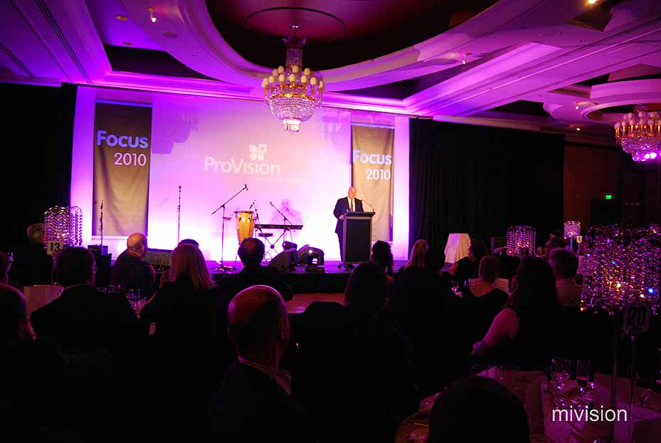 Cam Battaglia presents at the Provision 2010 Gala Dinner - Image 93 Provision Focus 2010 Congress Gallery (40)