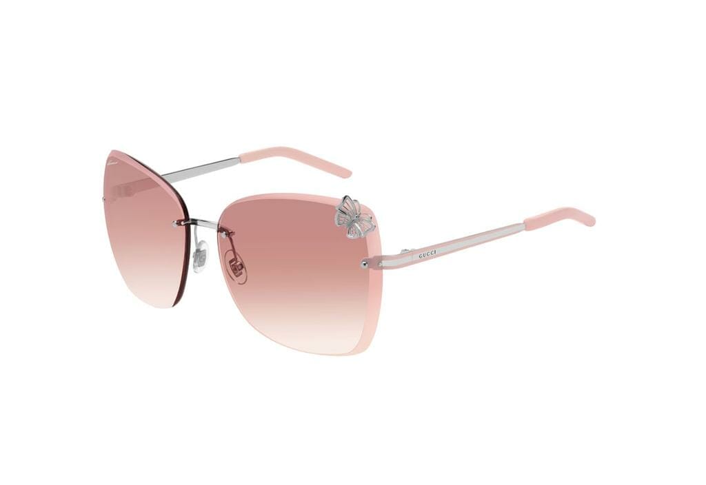 Gucci discount flora sunglasses