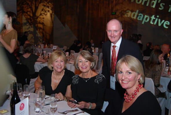 Dorothy McDiarmid, Margaret McCann, Thomas Martin and Melanie Kell from mivision - Image 14 SRC Transitions Gala Dinner 2012 (70)