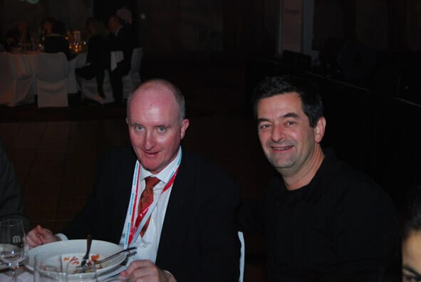 Thomas Martin with Jim Papas from Eyeclarity - Image 22 SRC Transitions Gala Dinner 2012 (70)
