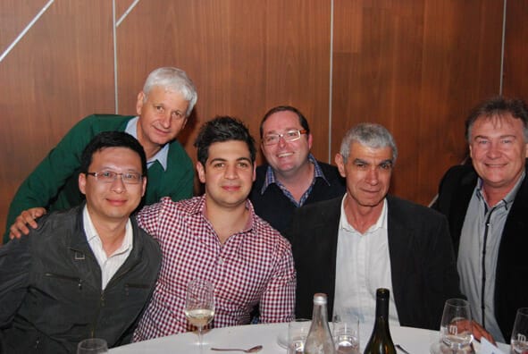 Ming Yang with Michael and George Nasser from Opticare with Albert Ravenello - Image 41 SRC Transitions Gala Dinner 2012 (70)