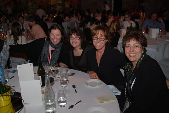 Aphrodite Livannes, Jenni Sorraghan, Natasha Boase, Kylie. T - Image 45 SRC Transitions Gala Dinner 2012 (70)