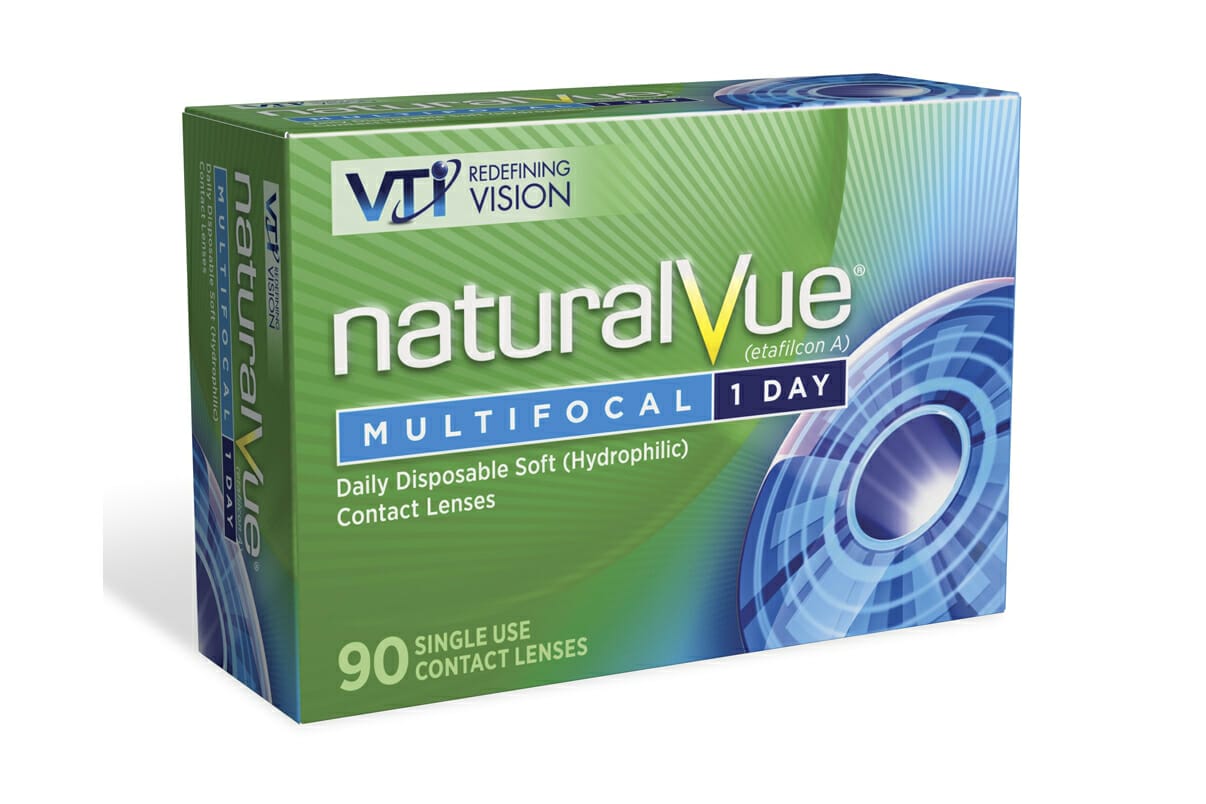NaturalVue Multifocal 1 Day Contact Lenses mivision