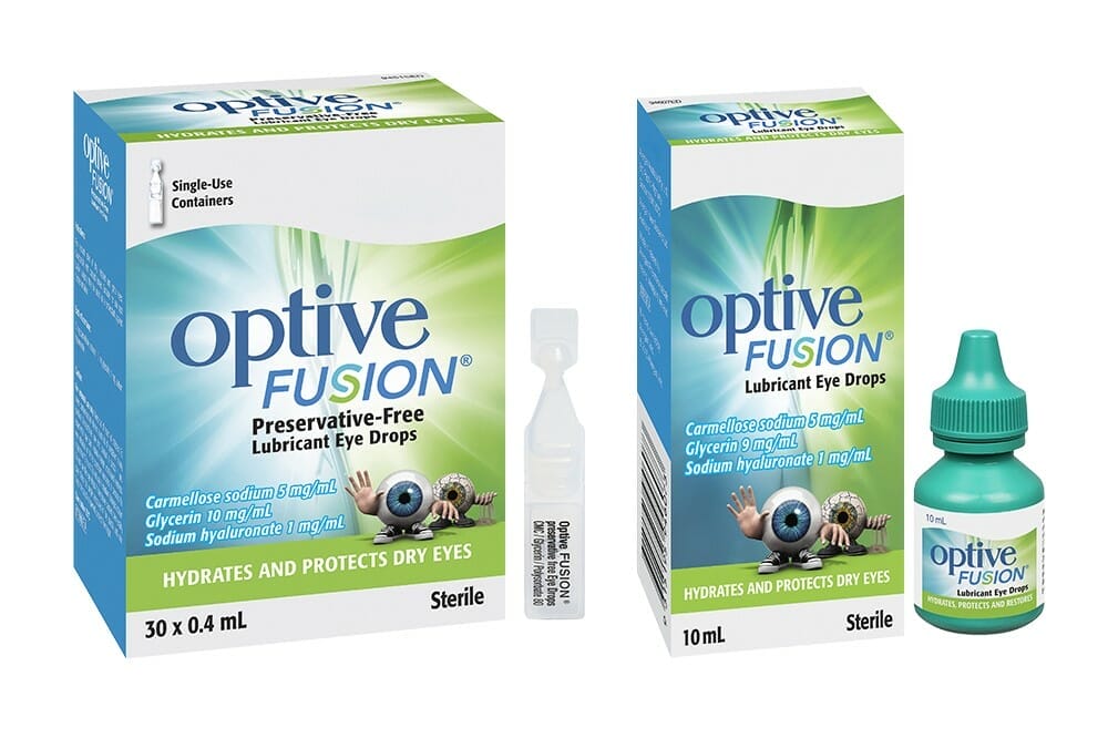 Optive Fusion® Lubricant Eye Drops Mivision 4391