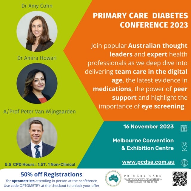 Primary Care Diabetes Conference 50 Discount for Optometrists mivision