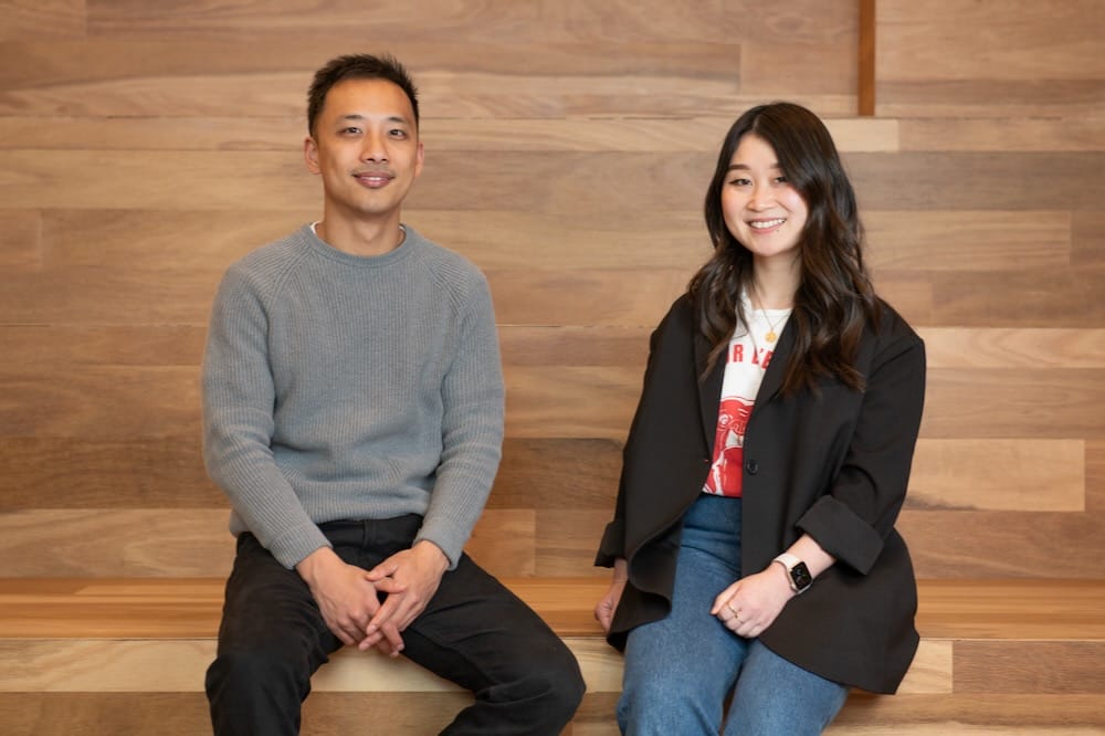 WorkRex co-founders Lance Qian and Jing Chen