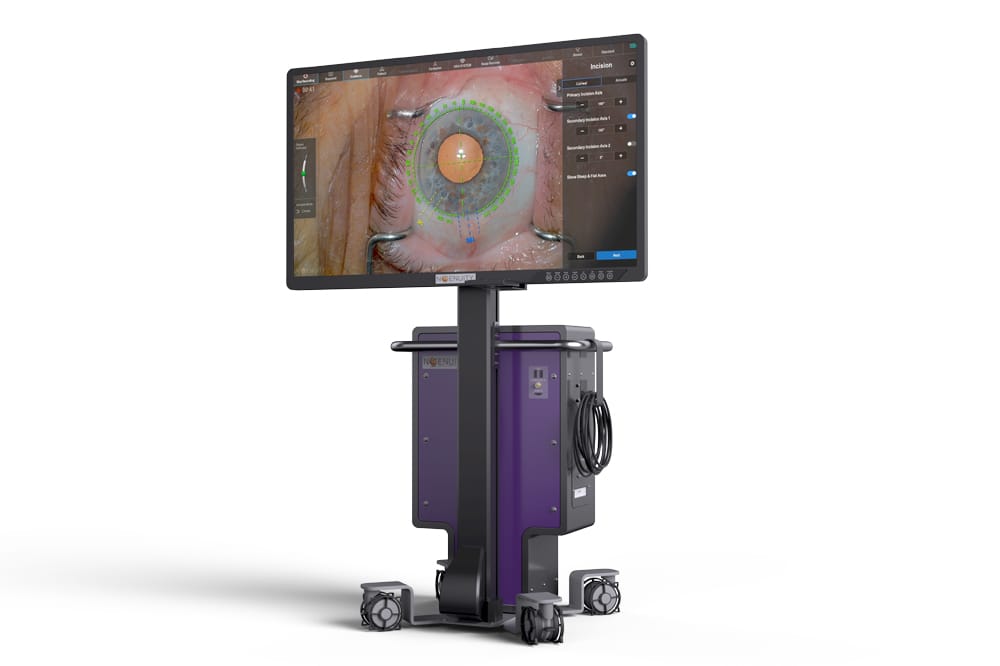 The Alcon Ngenuity 3D visualisation system.