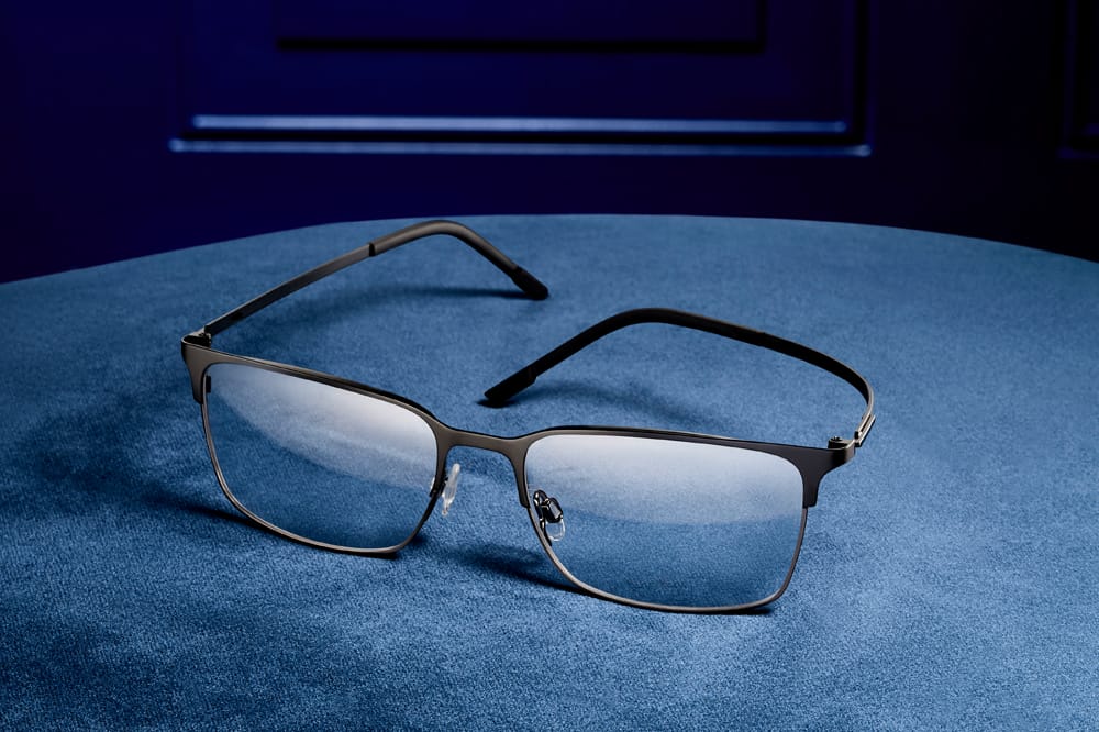 Flexon Eyewear on table