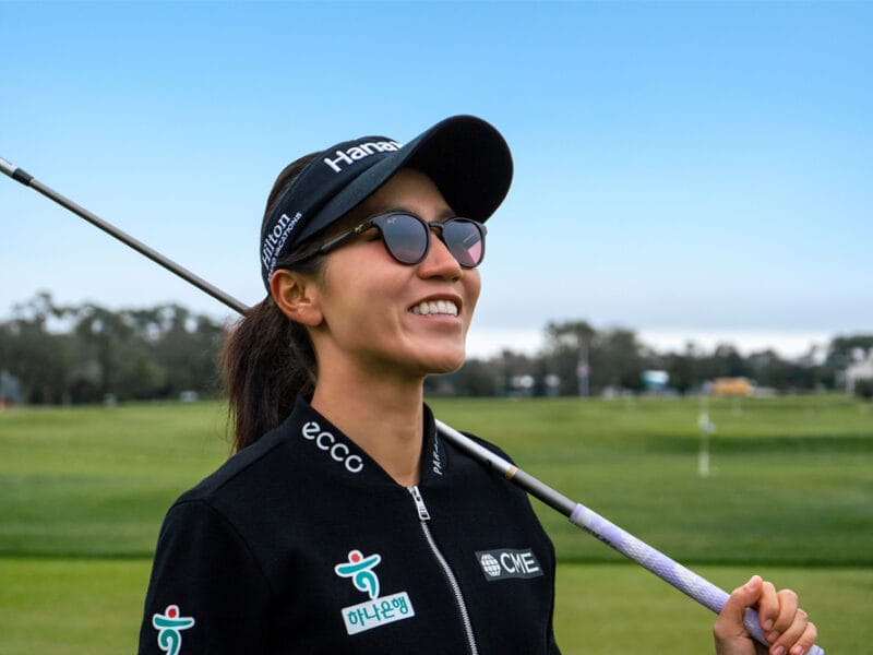 Champion golfer Lydia Ko wears Maui Jim