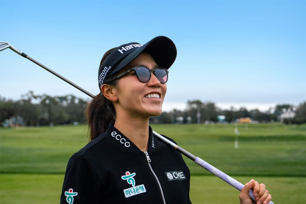 Champion golfer Lydia Ko wears Maui Jim