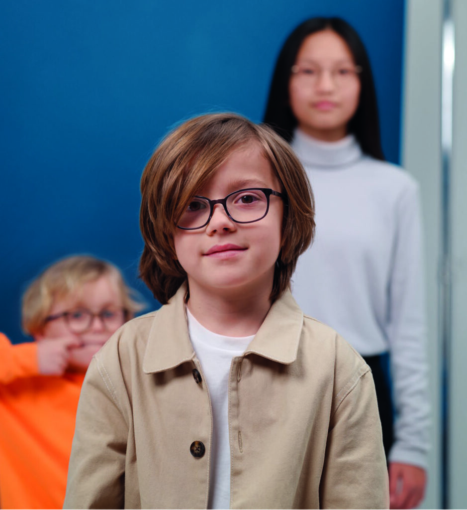Kids wearing rodenstock