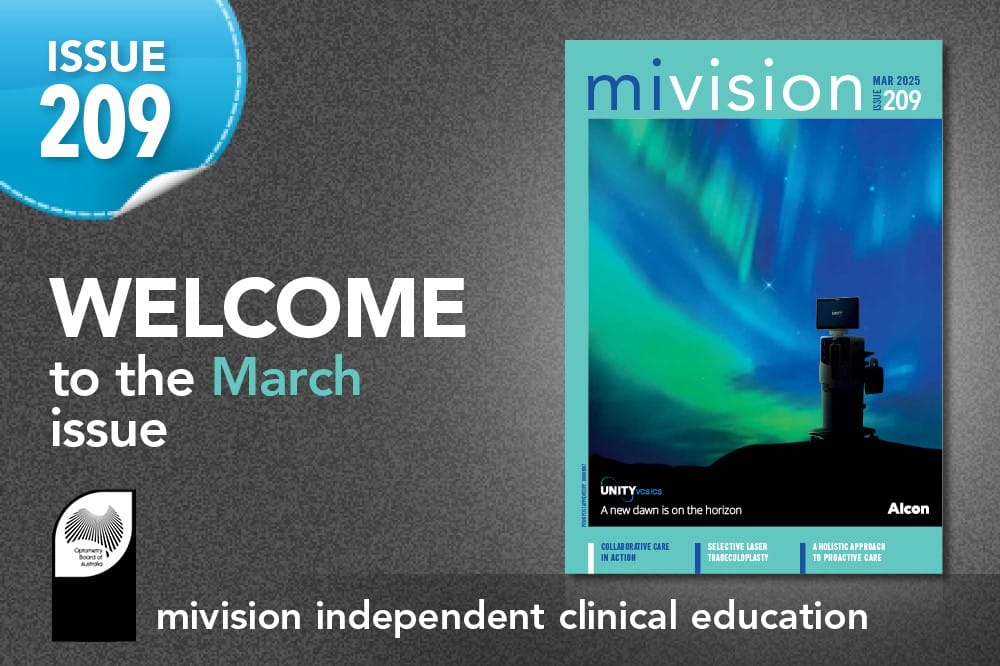 mivision cover March issue 209 out now