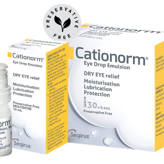 Cationorm packaging