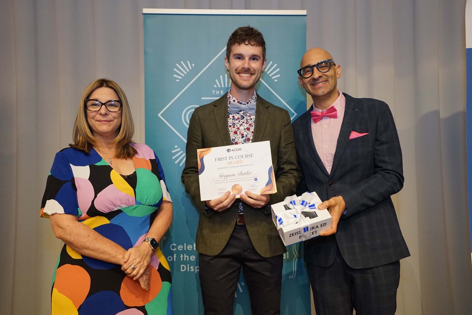 ACOD / ODA Gala night - Gail Giordani with Greyson Butler and Chedi Kalach
