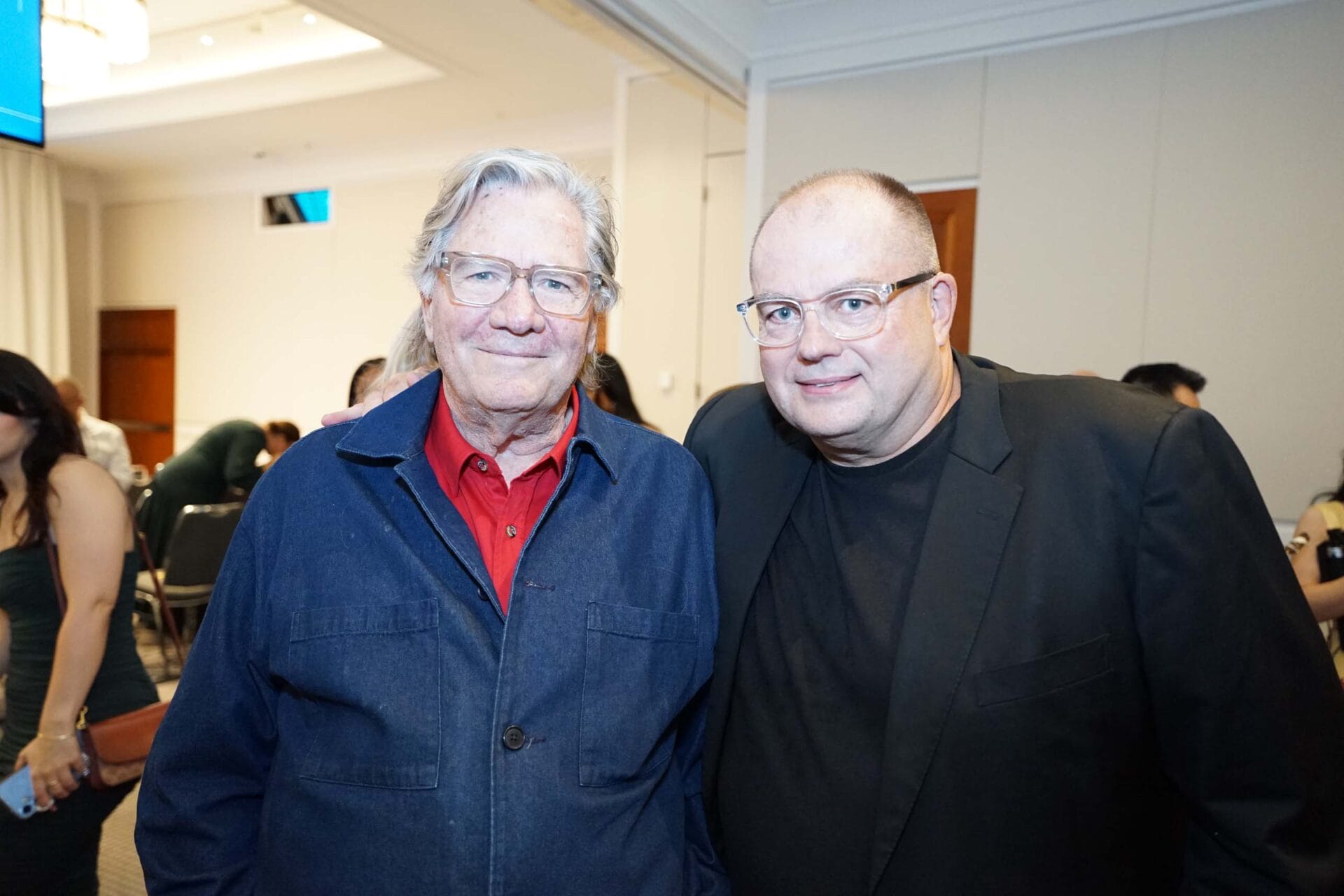 Jono Ross Sceats and Chris Beer at the ODA Gala night