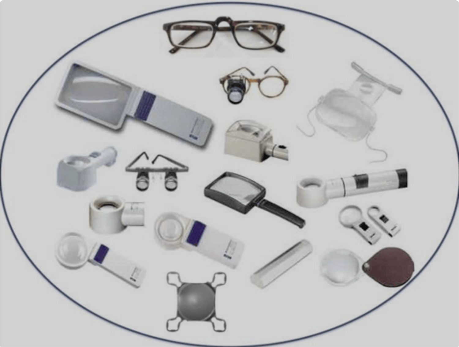 Figure 7: Examples of potential low vision aids.