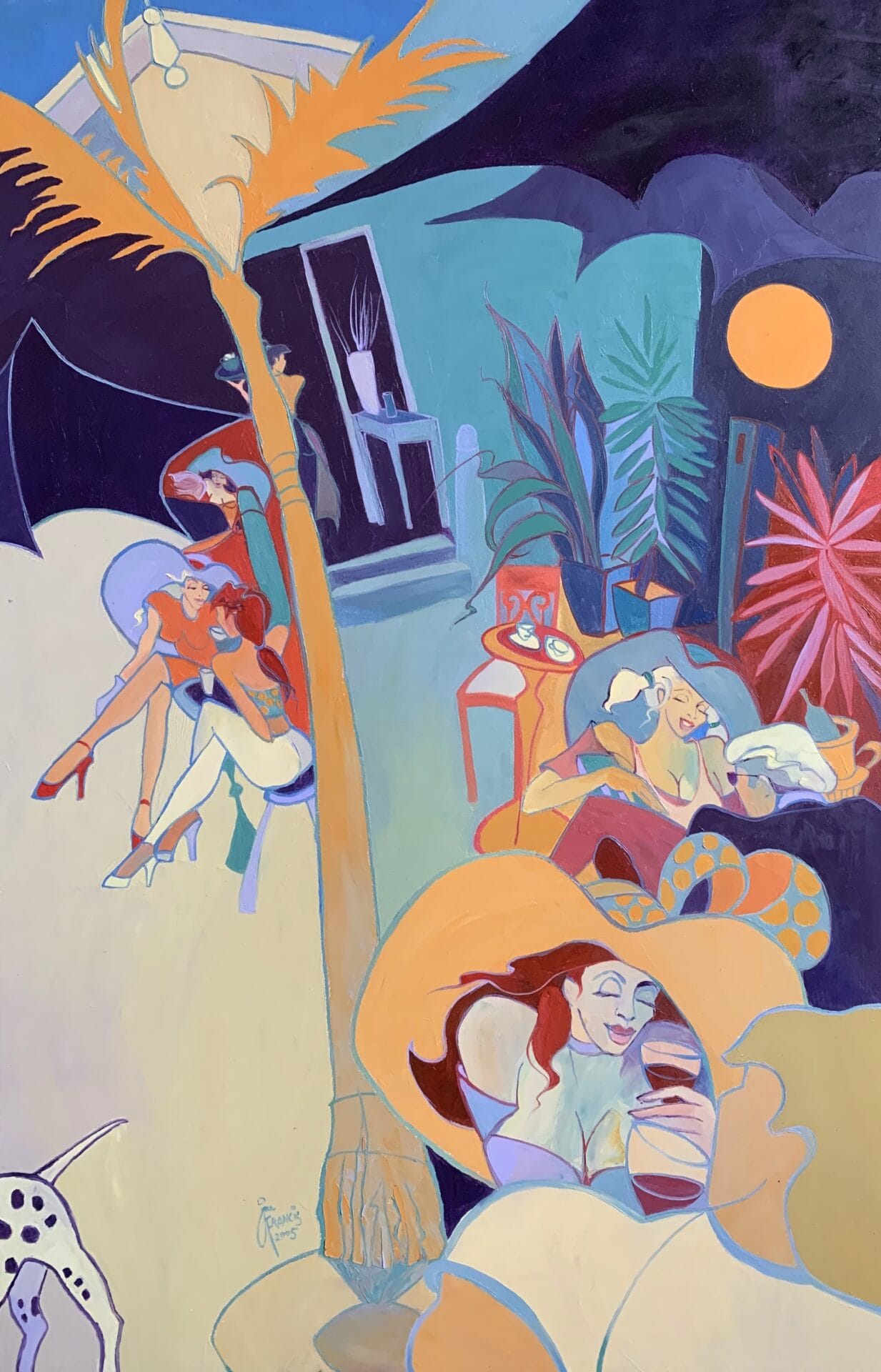 Cafe at Noon, from the Cafe Society series.