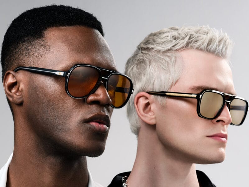 two people wearing Kador Stars sunglasses