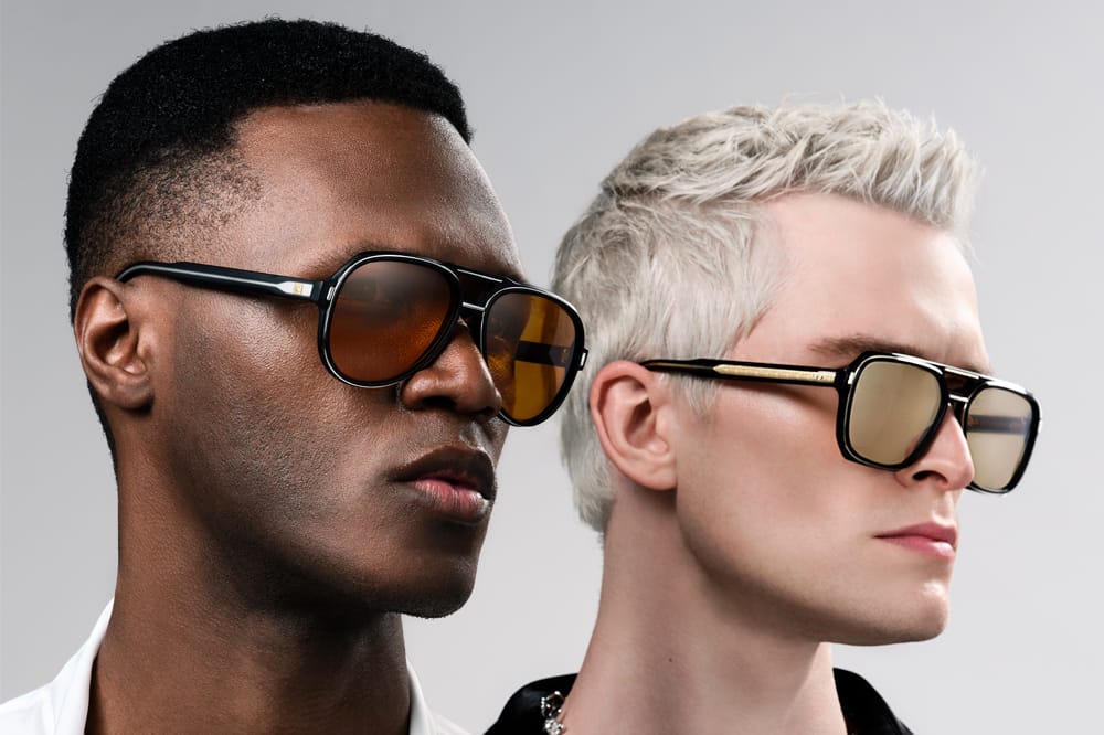 two people wearing Kador Stars sunglasses