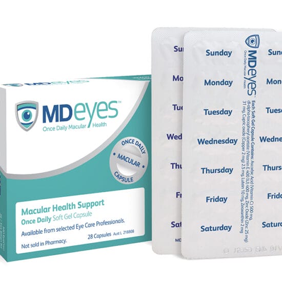 MDeyes Once Daily packaging