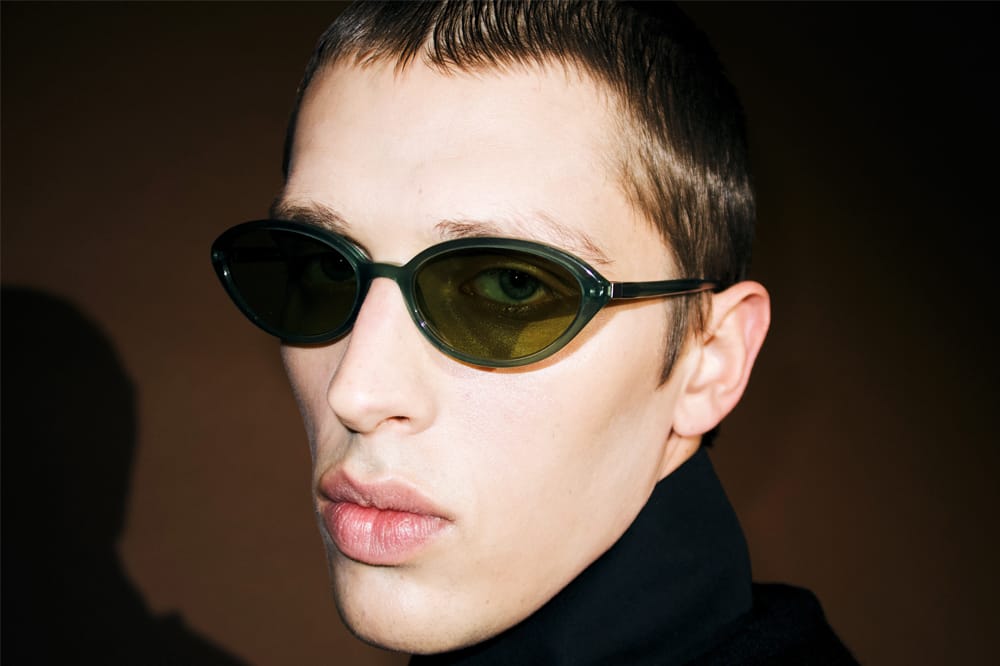 Man wearing Toto by Mykita