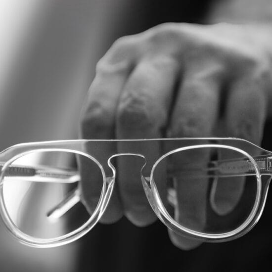 VAANYard frames in a person's hand