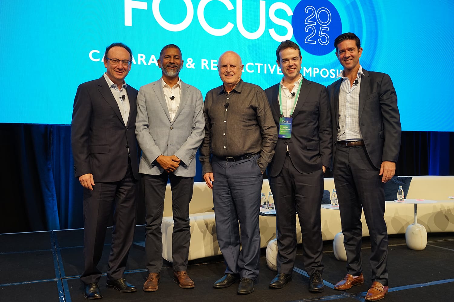From left: Drs Lewis Levitz, Chandra Bala, Joe Reich, Michael Rossiter-Thornton, and Brent Skippen.