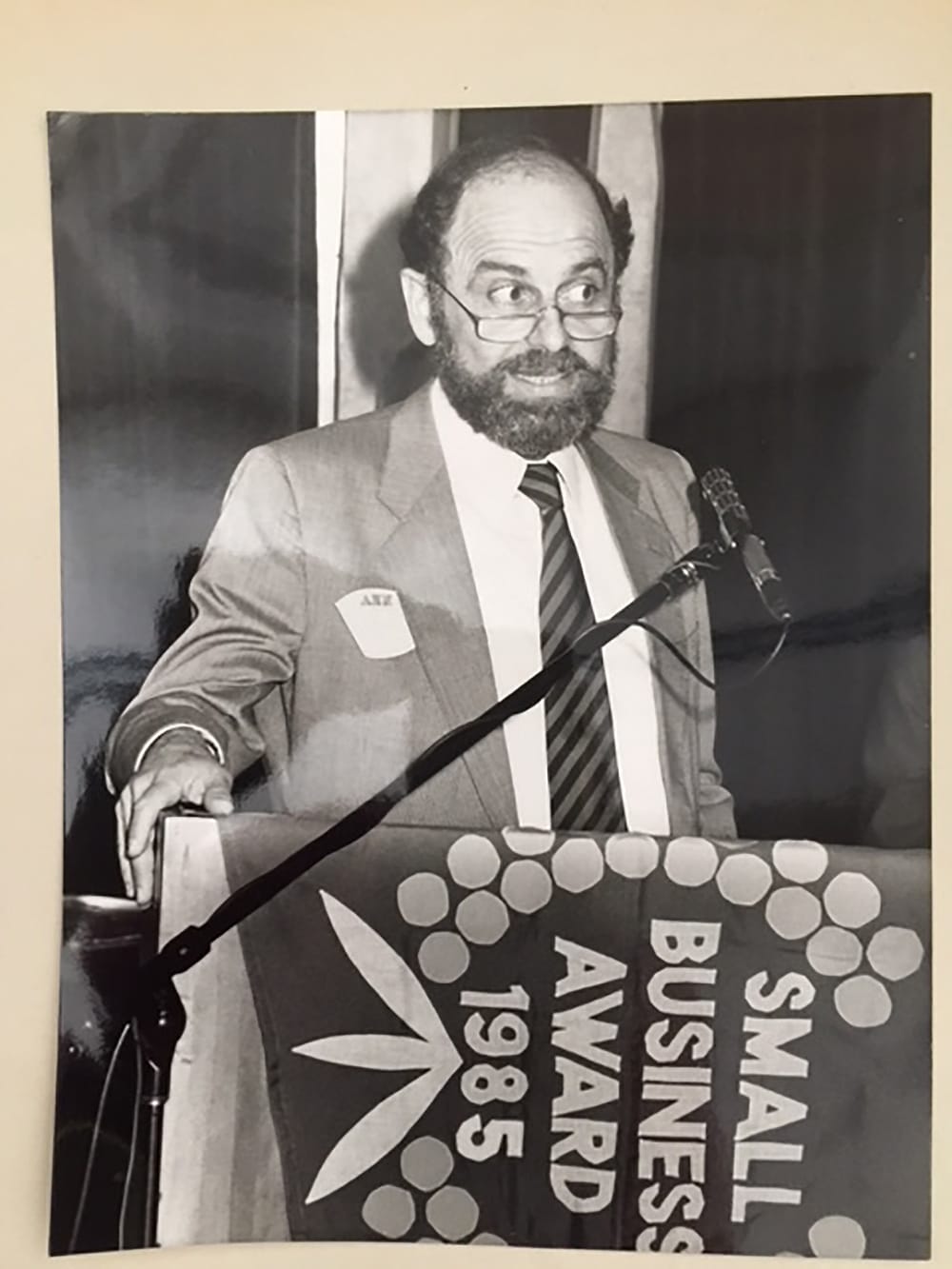 In 1985, Gelflex Laboratories won the WA and national Small Business Award.