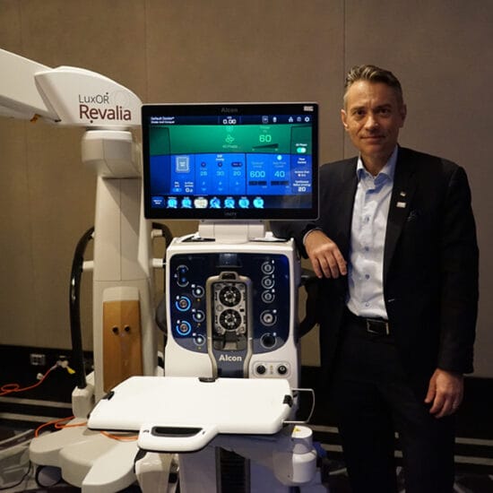 Seba Leoni, President International Surgical of Alcon.