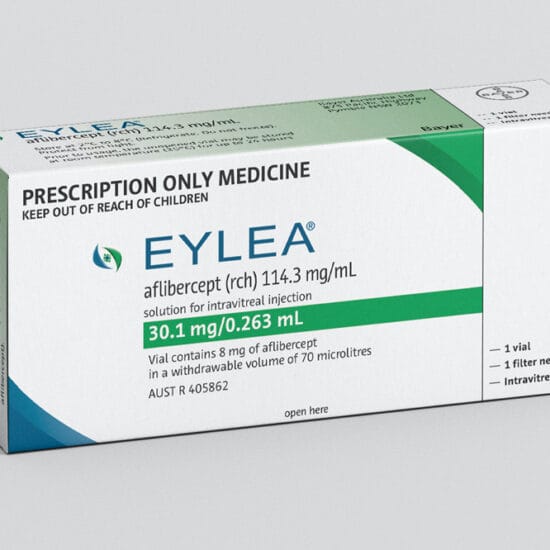 Eylea product packaging