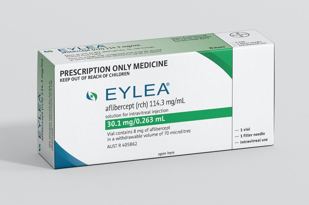 Eylea product packaging