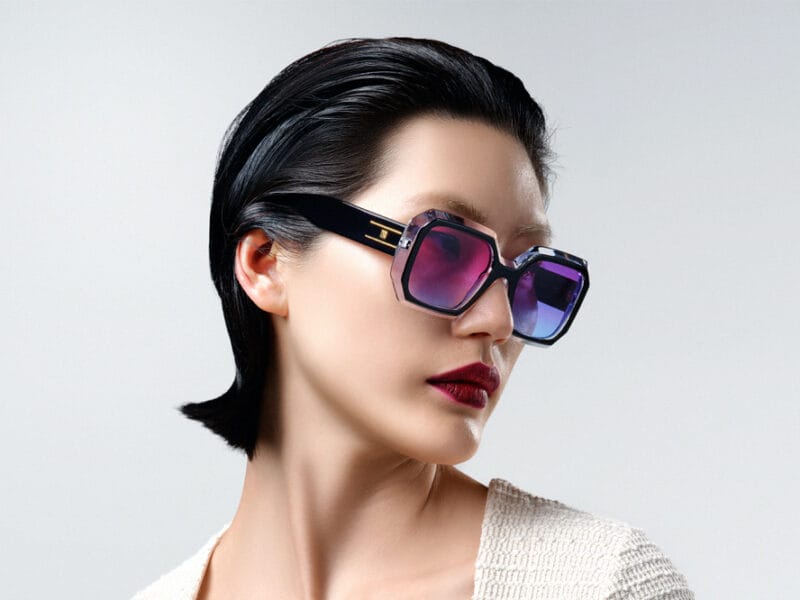 Woman wearing Kador eyewear