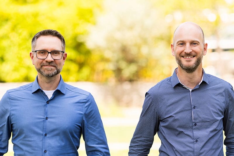 Dr Sebastian Rausch and Dr Roland Rocholz head the new ZinserLab