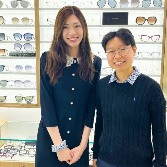 Sheila Lam (left) and Mandy Huynh from Eye Definition.