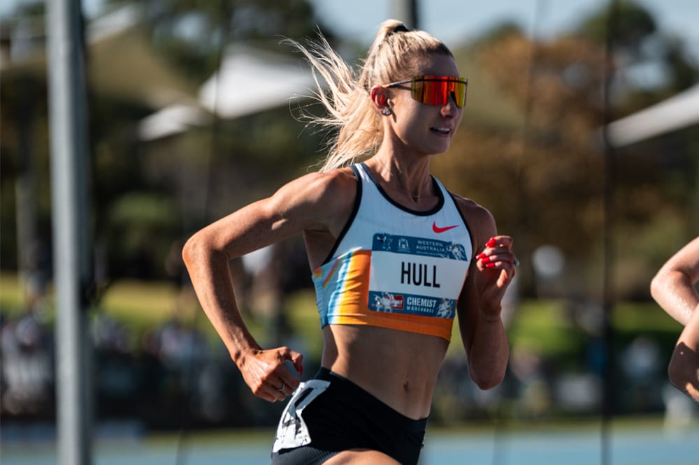 Olympian Jessica Hull wears Nike Vision