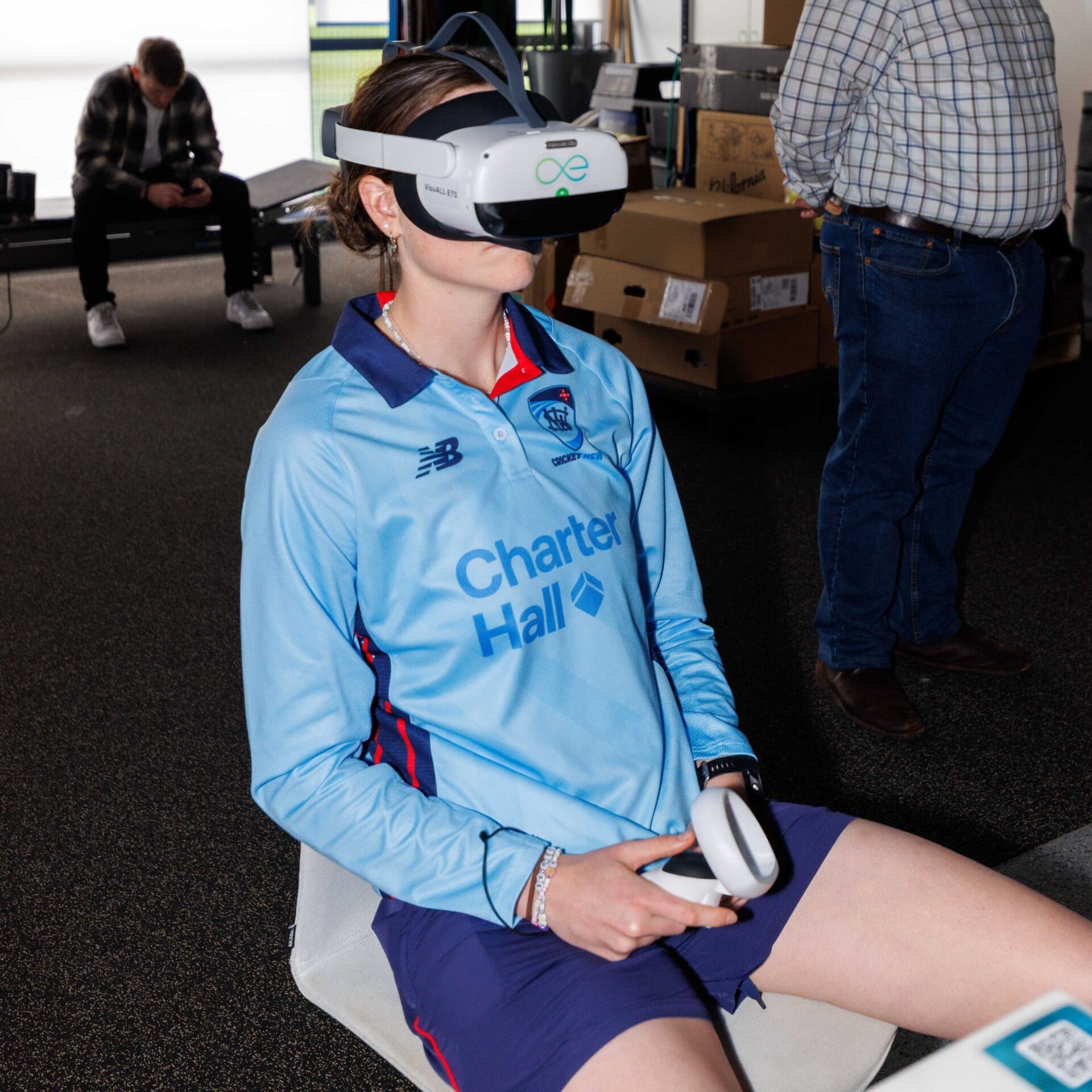 vision testing at Cricket NSW