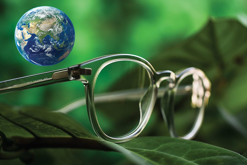 Sustainable frames and lenses