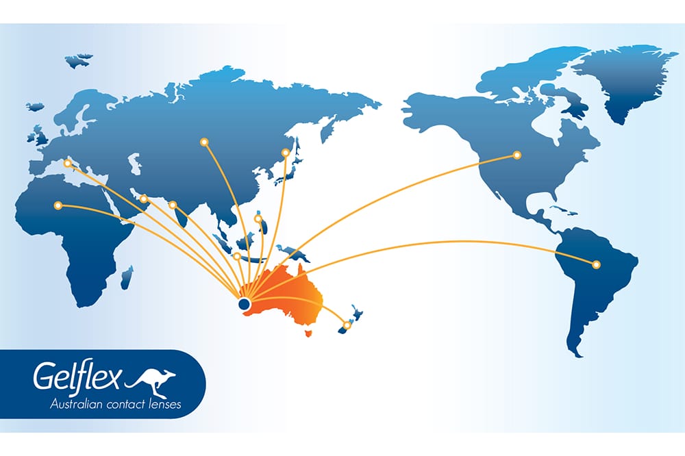 Gelflex World Map