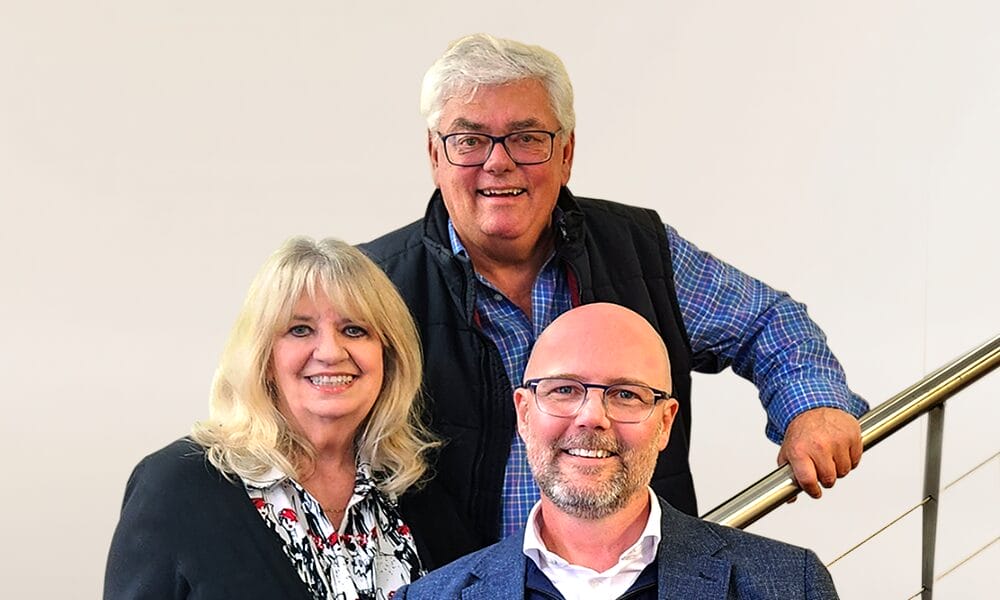 From left: Marisa and Rick Good, and Aaron McColl