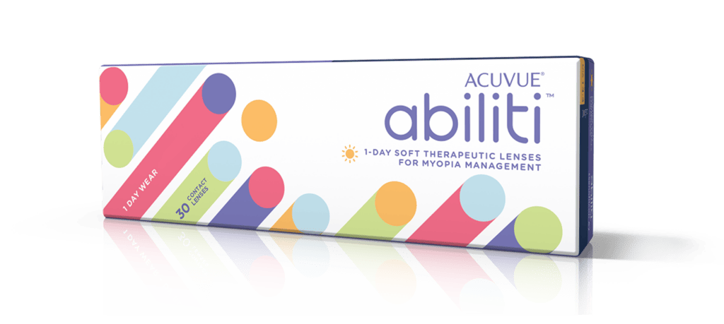 Acuvue Abiliti by J&JVC package