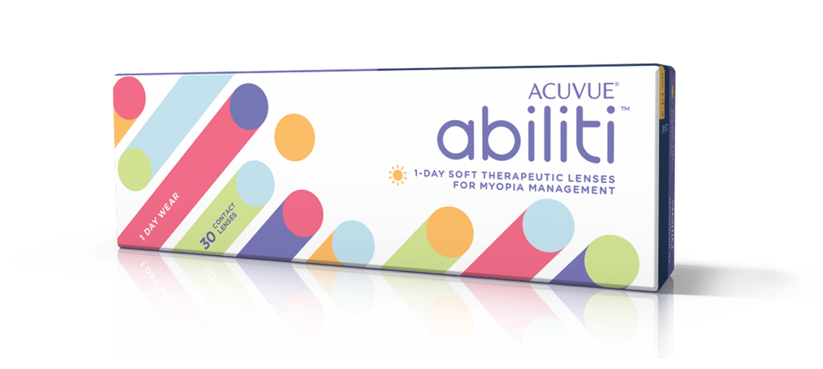 Acuvue Abiliti by J&JVC package