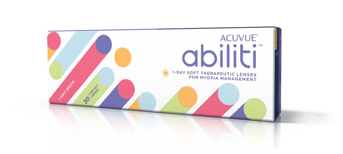 Acuvue Abiliti by J&JVC package